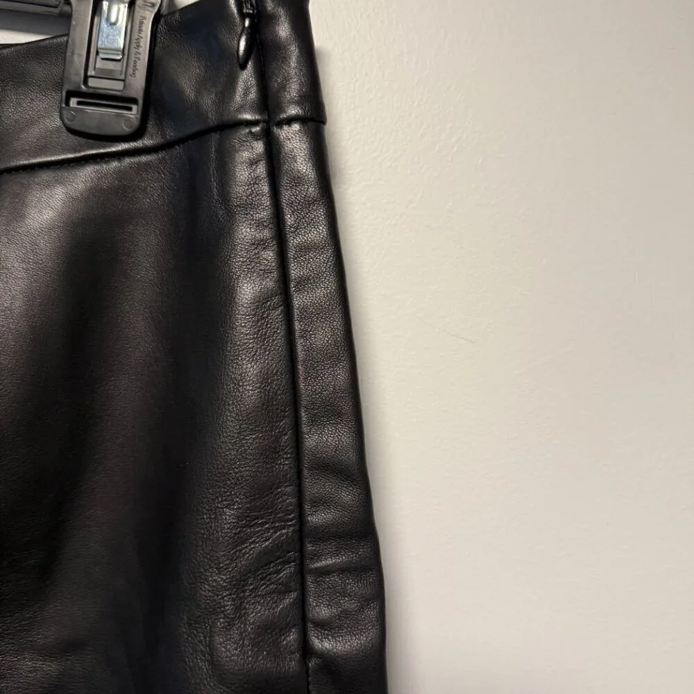 Lucky Brand NWT Leather Mini Skirt 10
